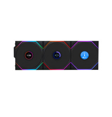 LIAN LI UNI FAN TL Wireless LCD 120 ARGB Case Fan - Triple Pack